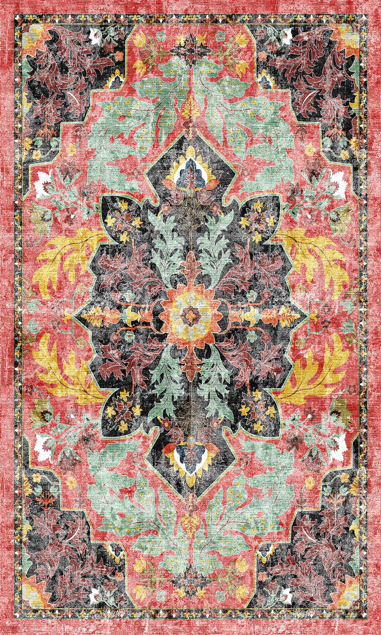 Coraline Eclectic Ornamental Rug