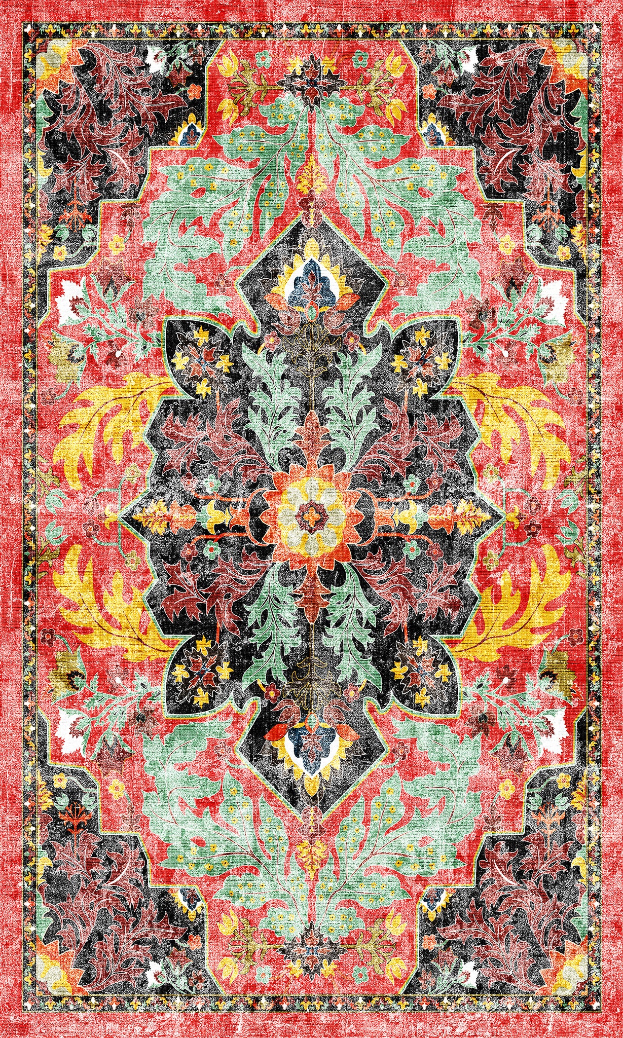 Coraline Tapis D'Ornement Éclectique