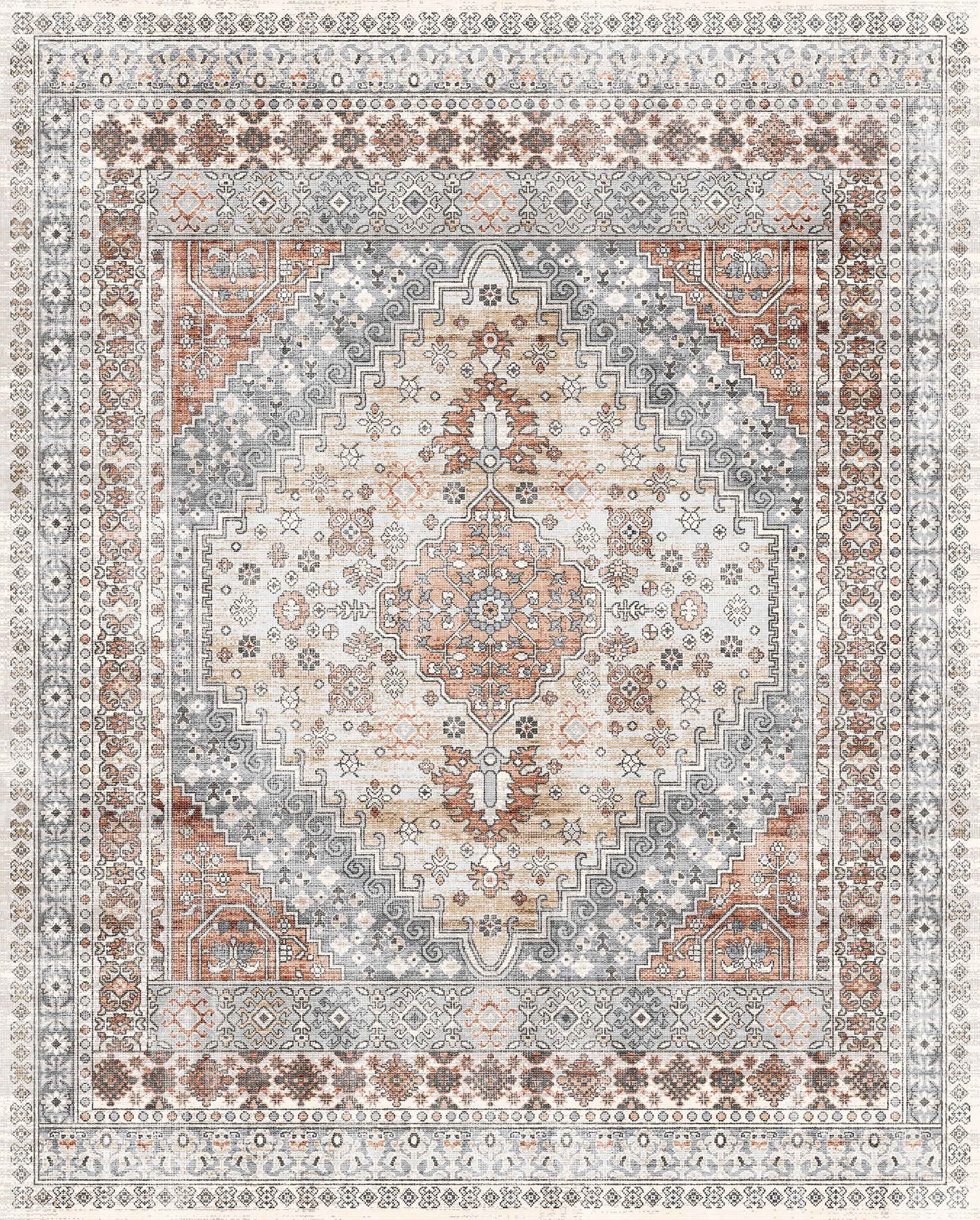 Valencia Traditional Medallion Rug