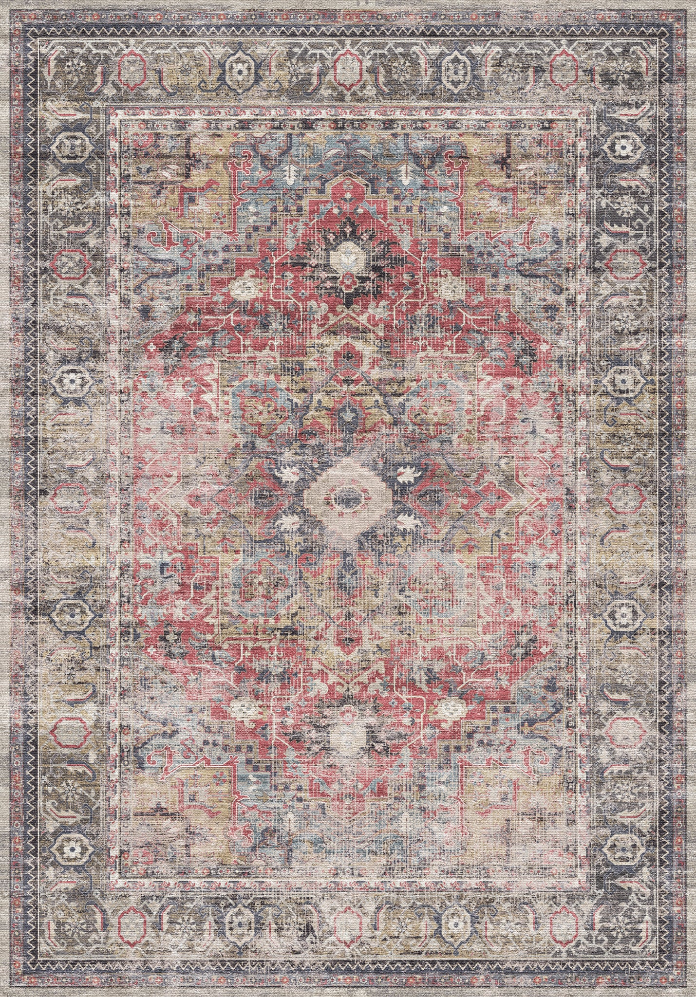 Alina Vintage Medallion Rug