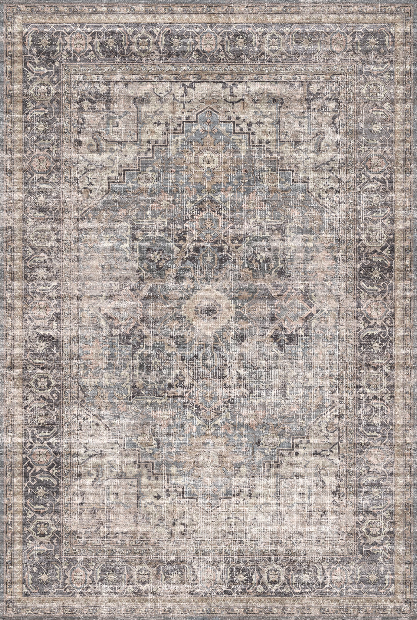 Alina Vintage Medallion Rug