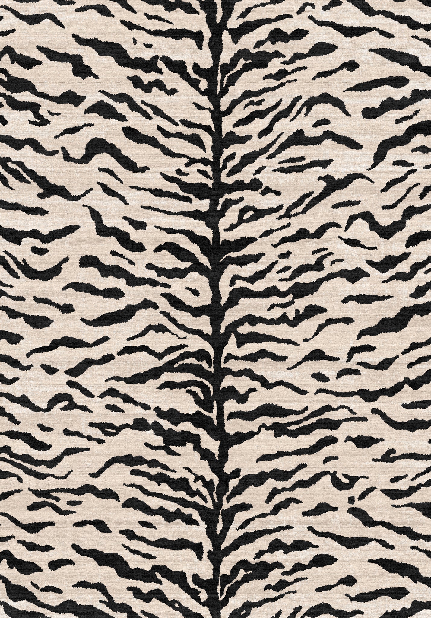 Ines Modern Tiger Print Rug