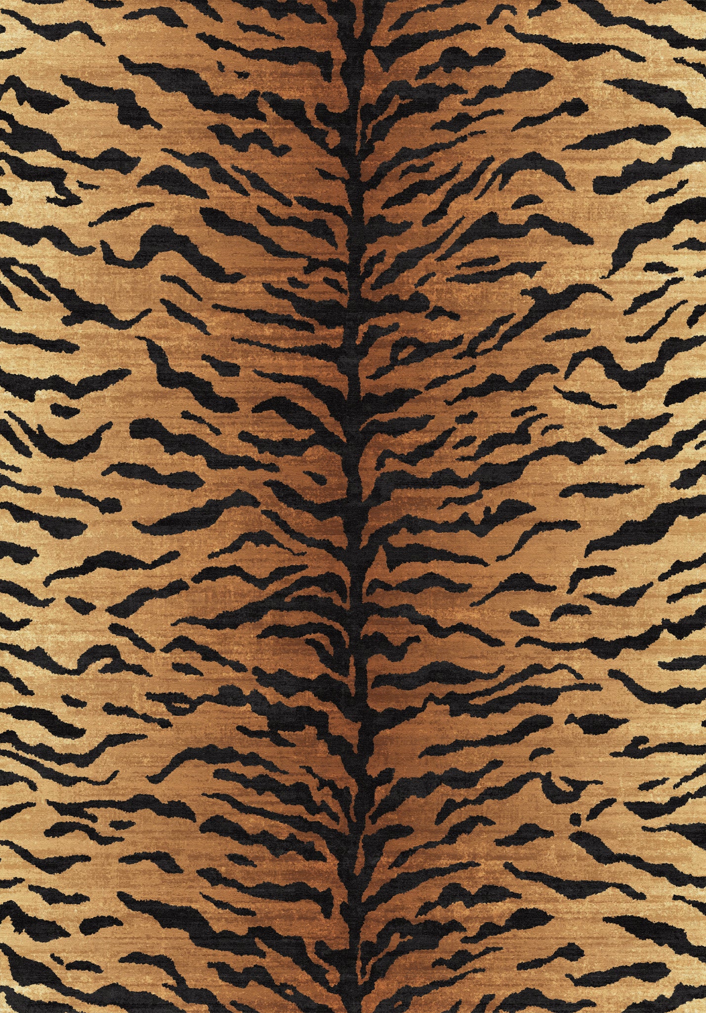 Ines Modern Tiger Print Rug