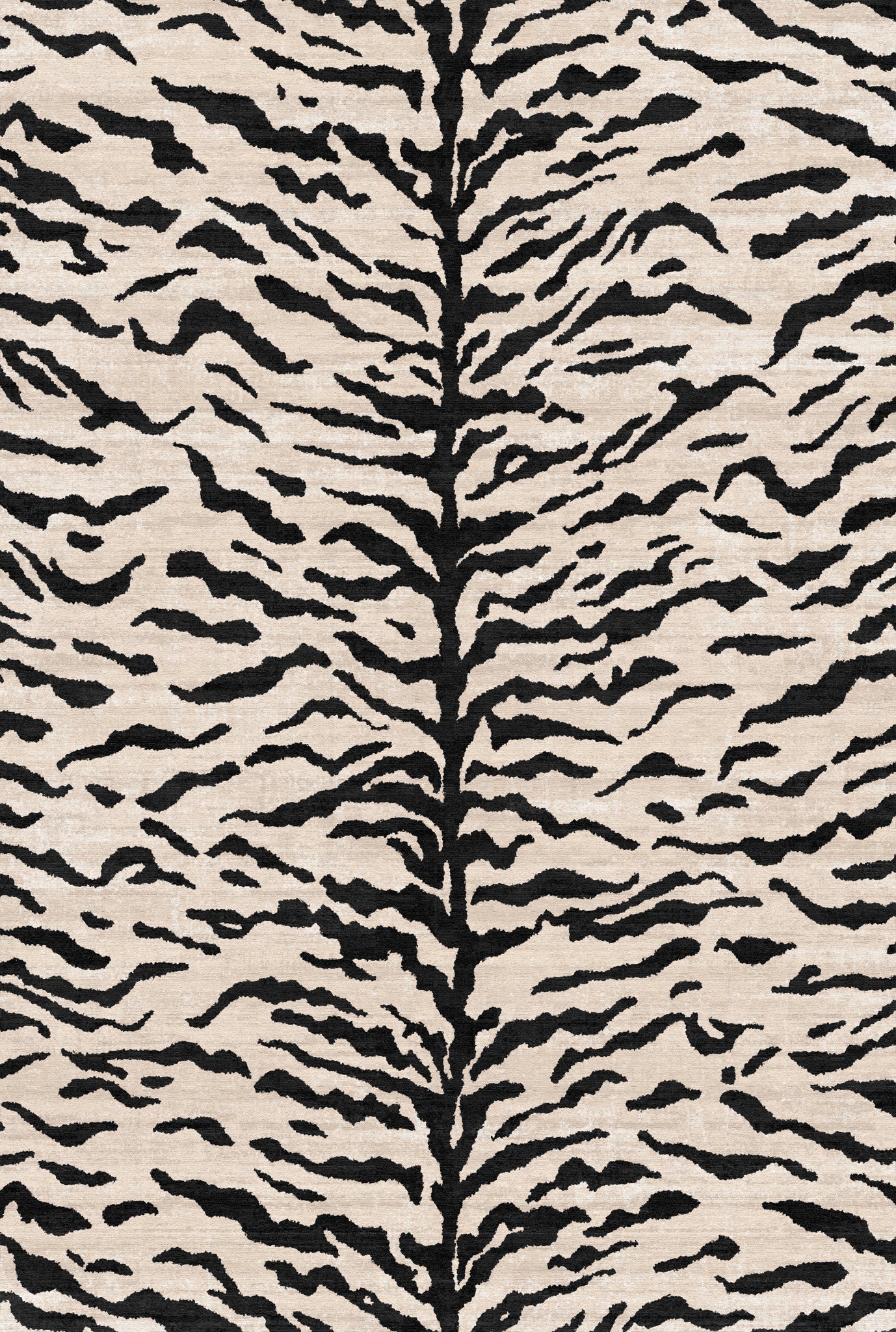 Ines Modern Tiger Print Rug