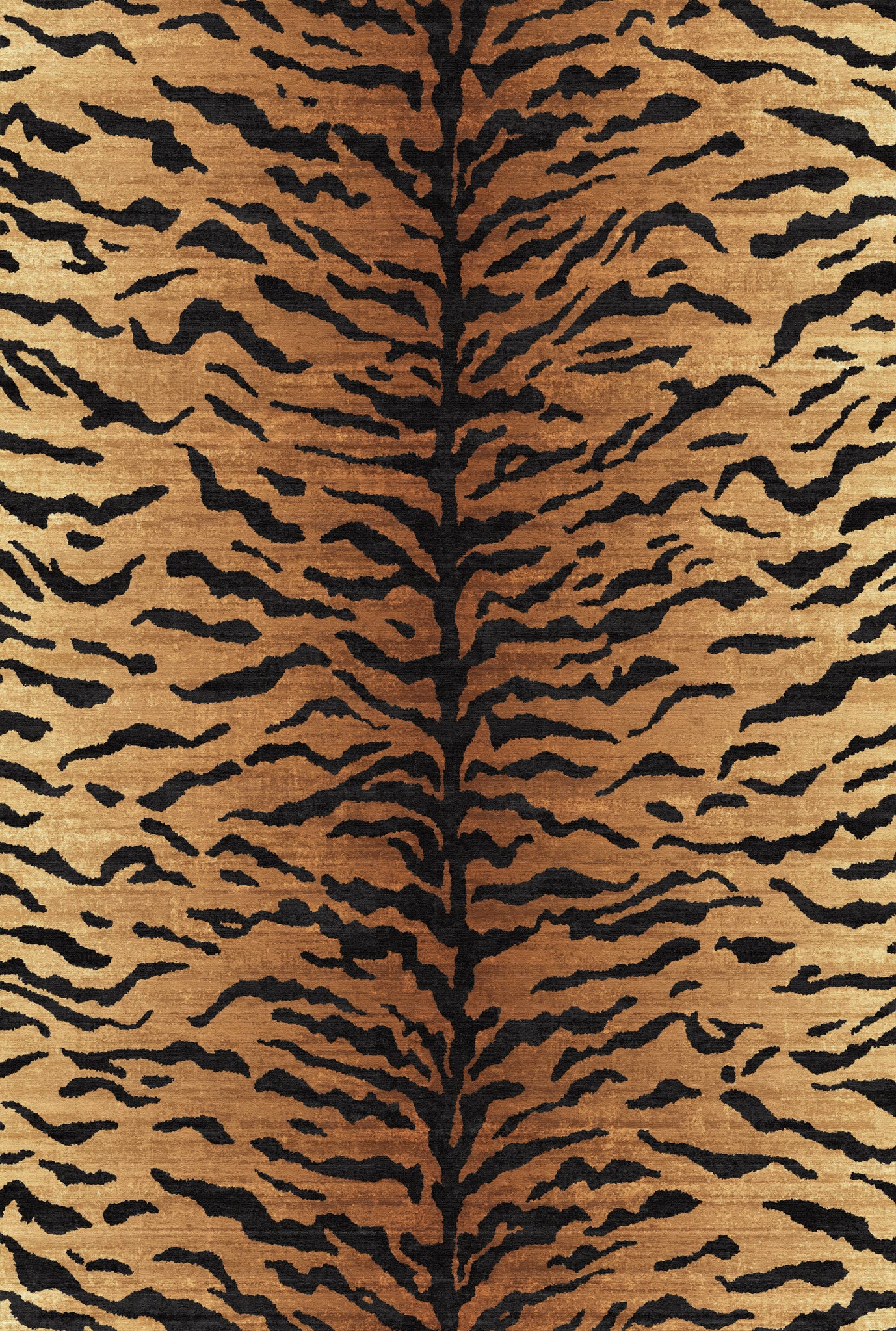 Ines Modern Tiger Print Rug
