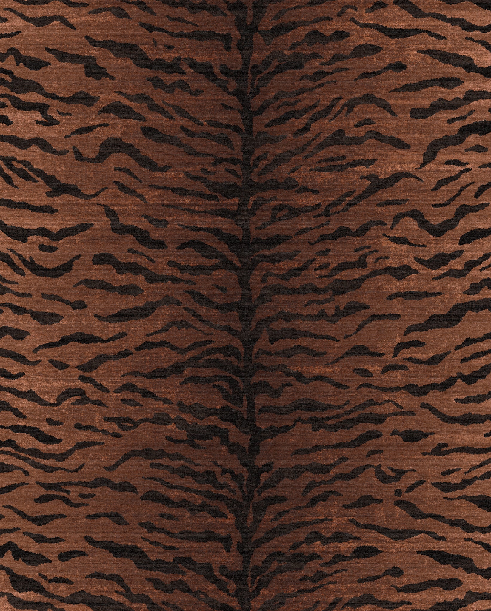 Ines Modern Tiger Print Rug