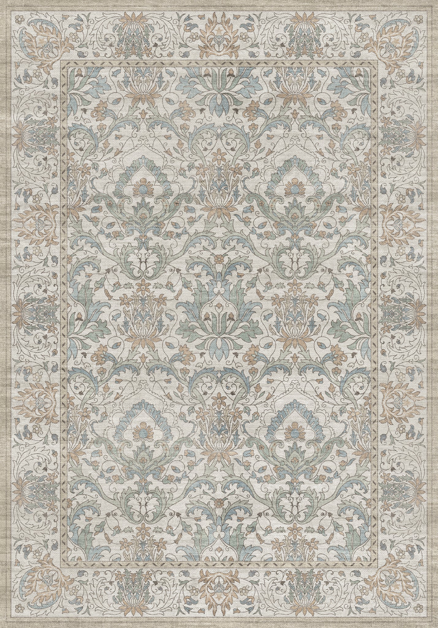 Albert Dywan botaniczny w stylu vintage