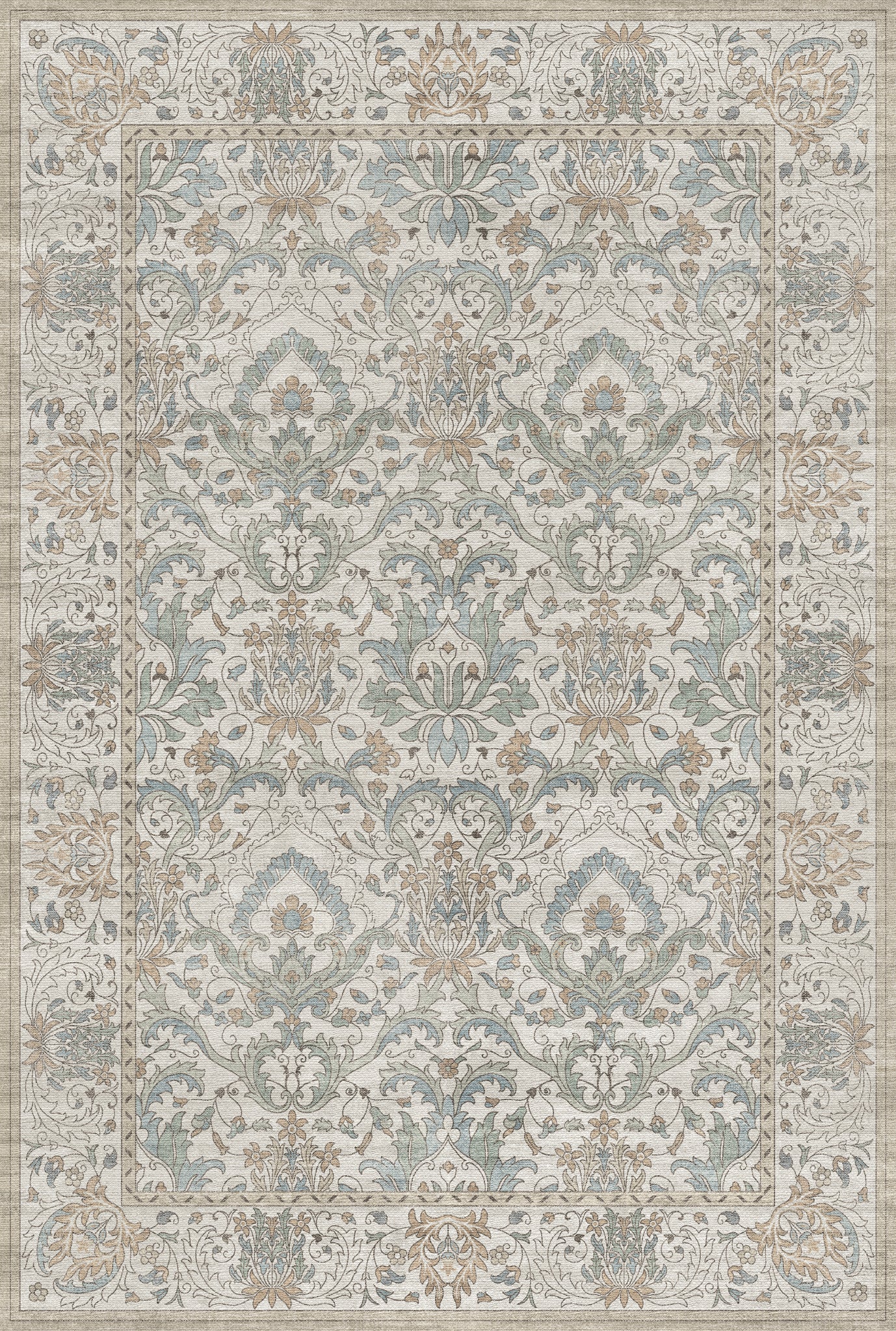 Albert Dywan botaniczny w stylu vintage