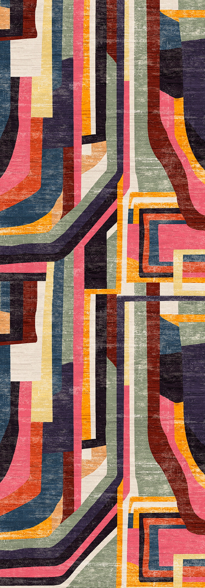 Lanora Abstract Geometric Rug