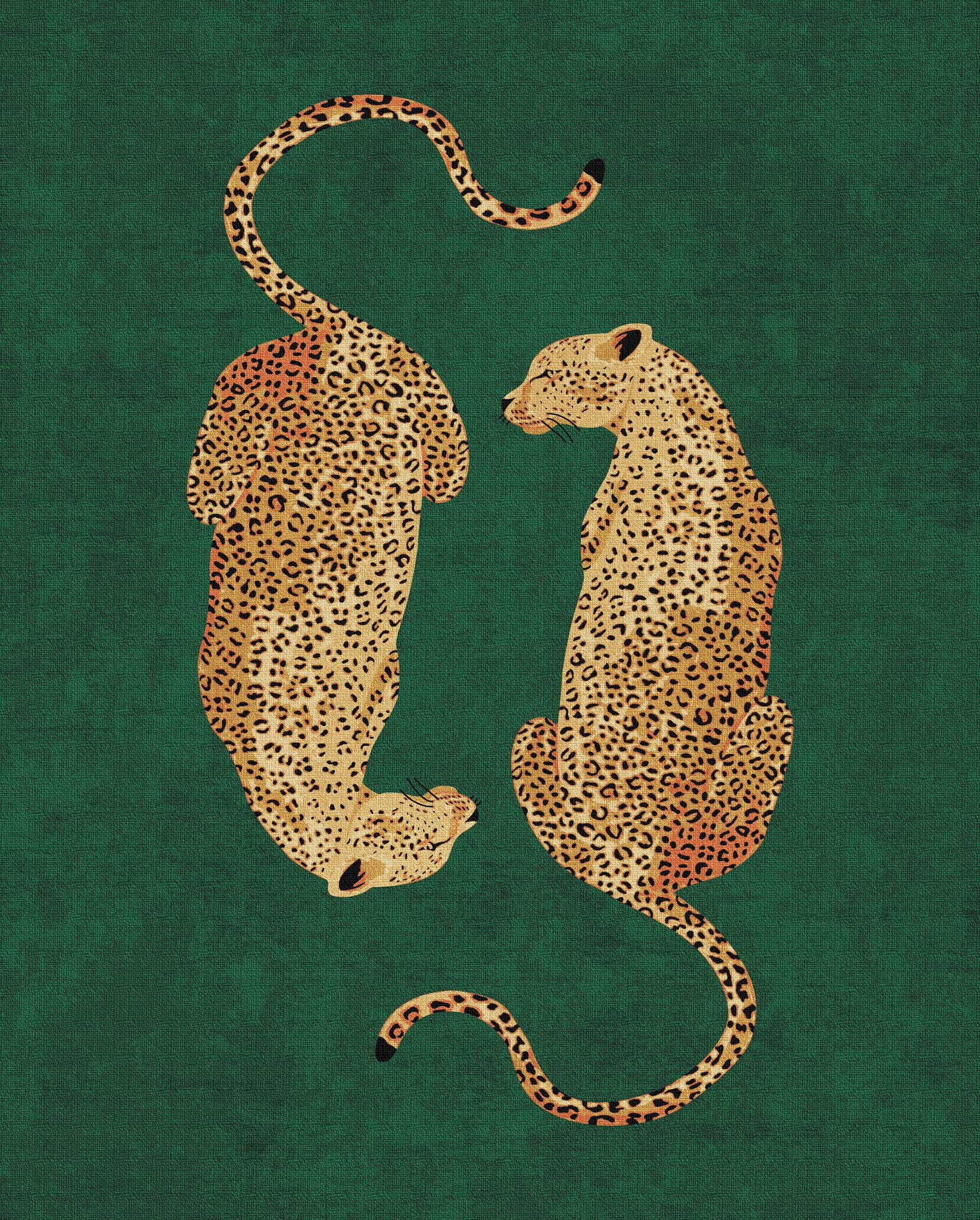 Sandy Schicker Leopardenmusterteppich