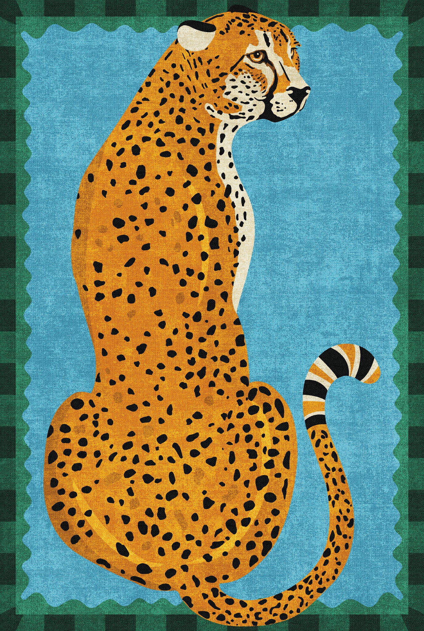Piper Bold Cheetah Print Rug