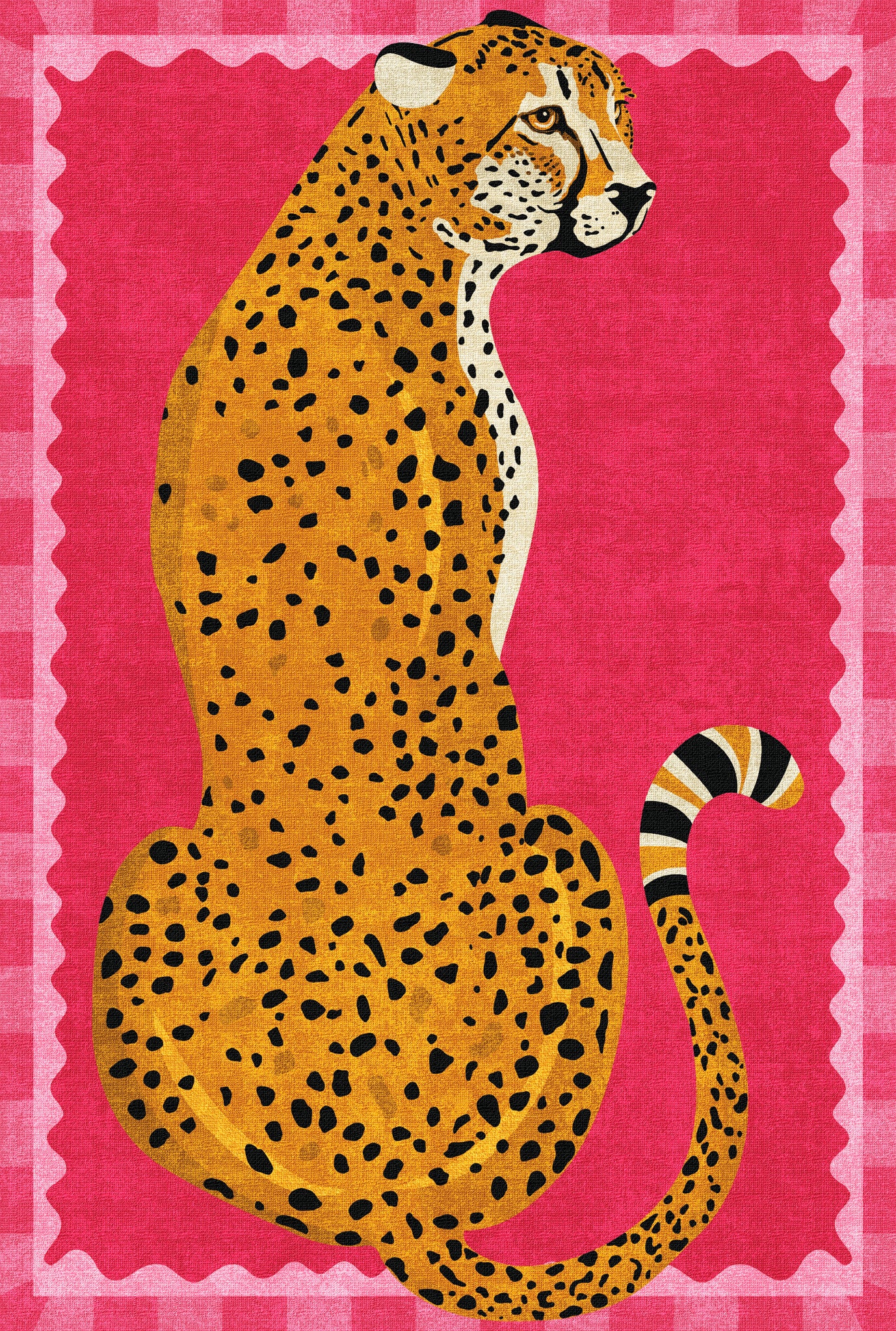 Piper Bold Cheetah Print Rug