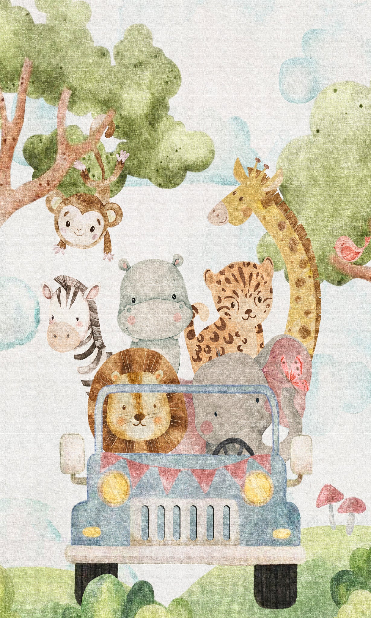 Tommy Safari Äventyr Matta