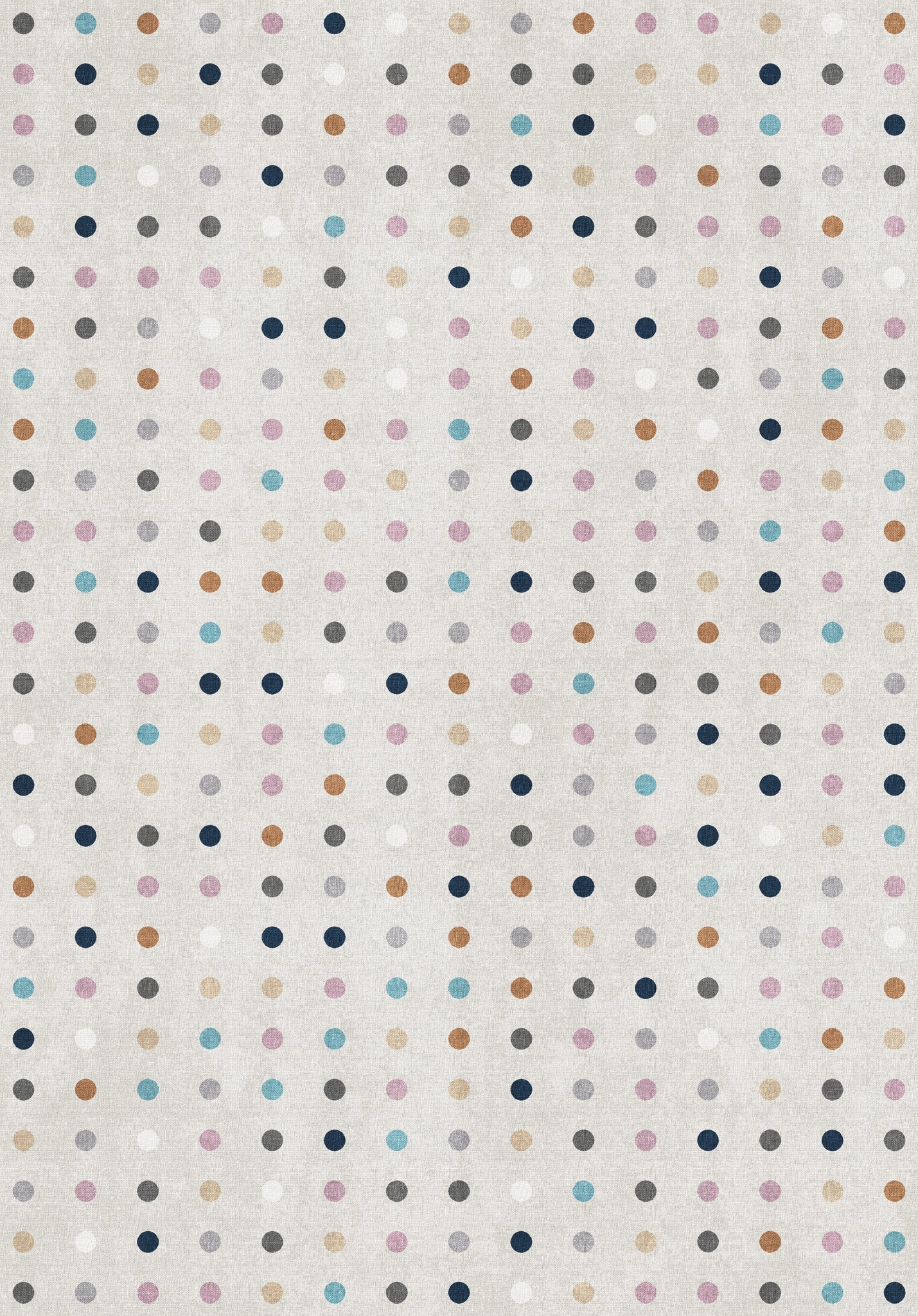 Demi Modern Polka Dot-matta