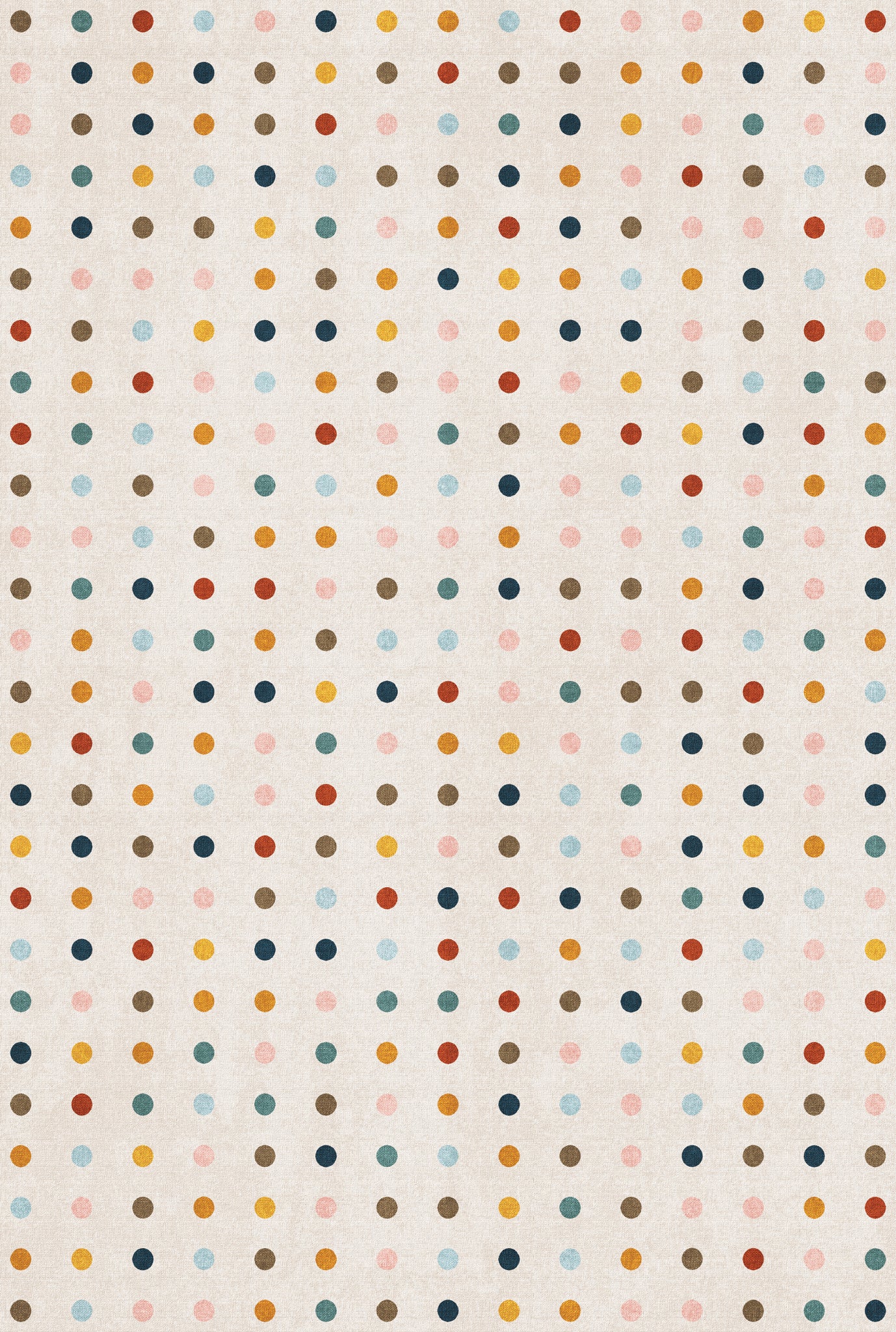 Demi Modern Polka Dot-matta