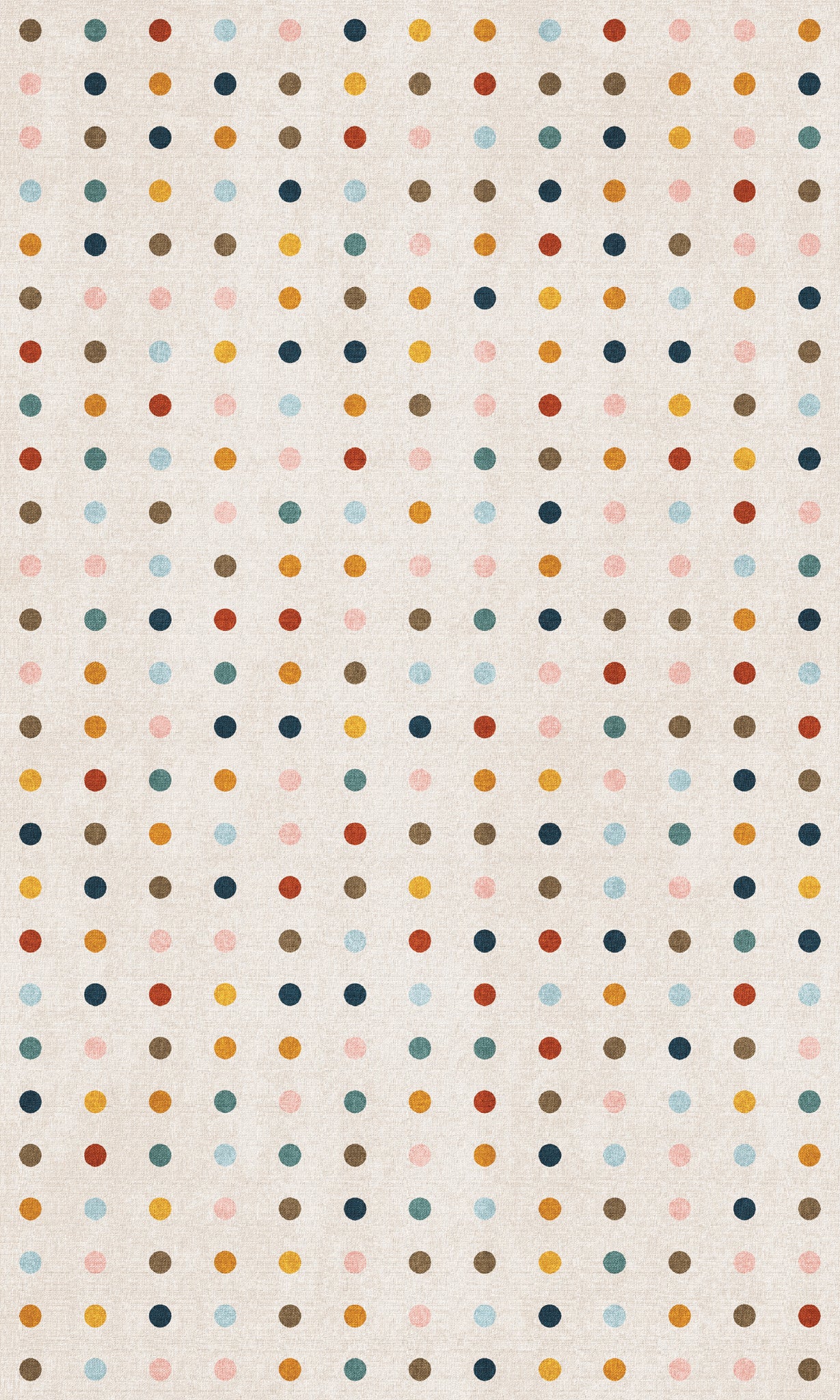 Demi Modern Polka Dot-matta
