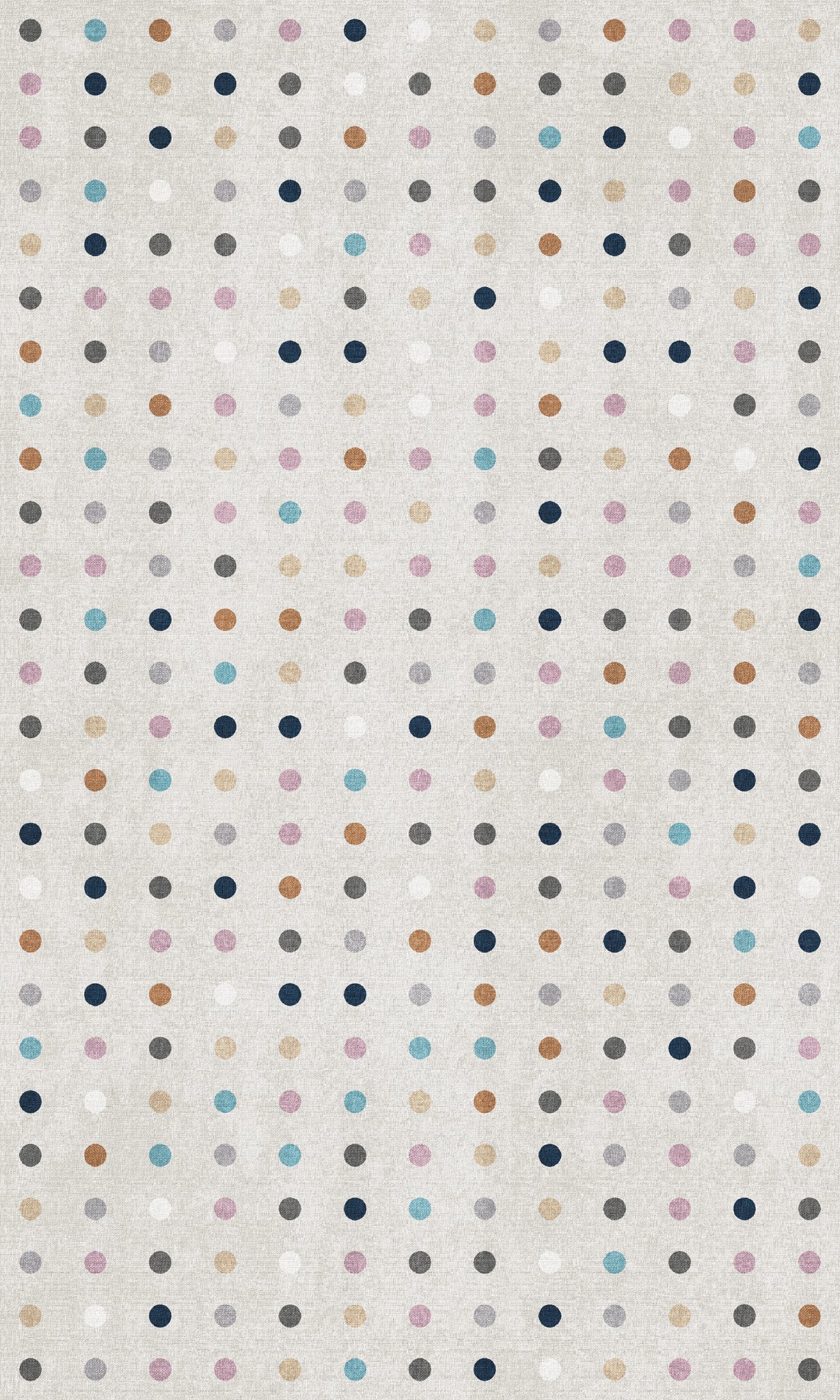 Demi Modern Polka Dot-matta
