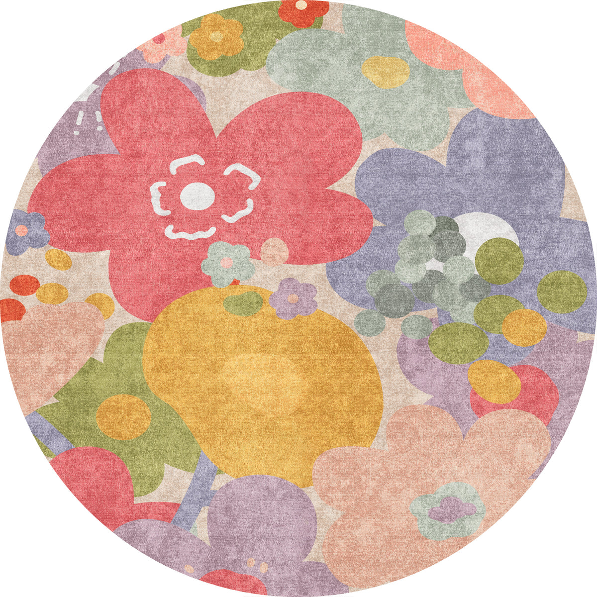 Lou Vibrant Bloom Rug
