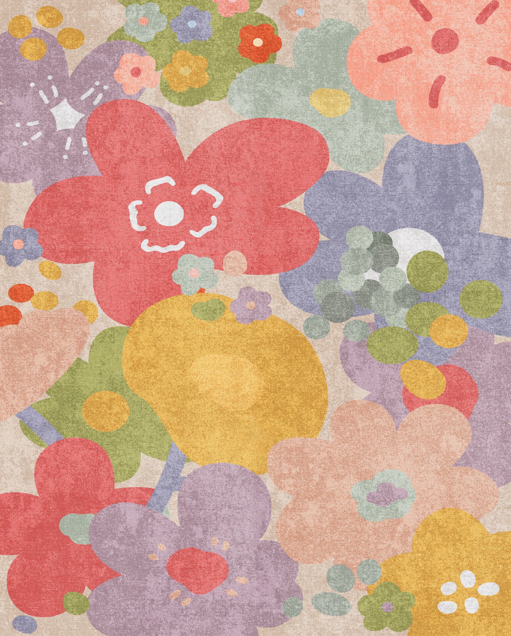 Fabi Vibrant Bloom Matta