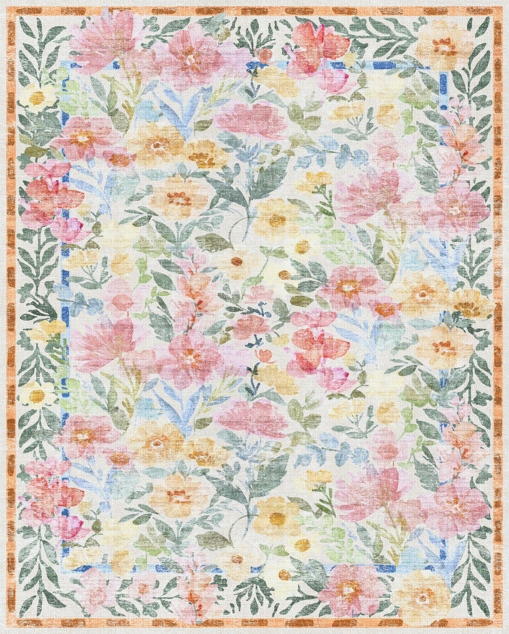 Rosie Dywanik Botanical Bloom