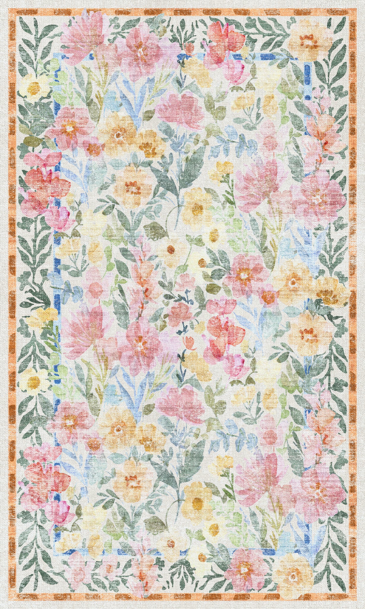 Rosie Dywanik Botanical Bloom