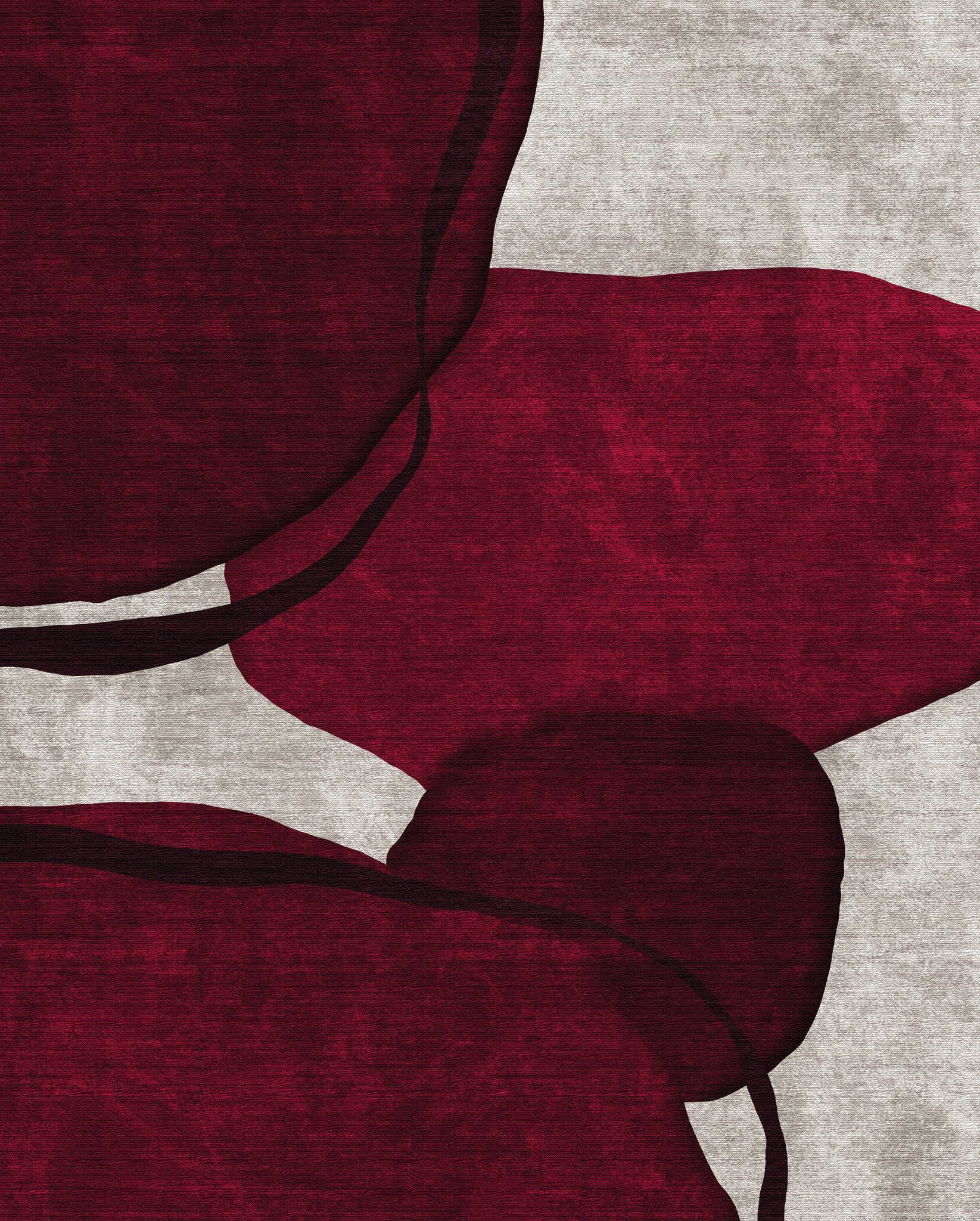 Gemma Килим с абстрактна форма