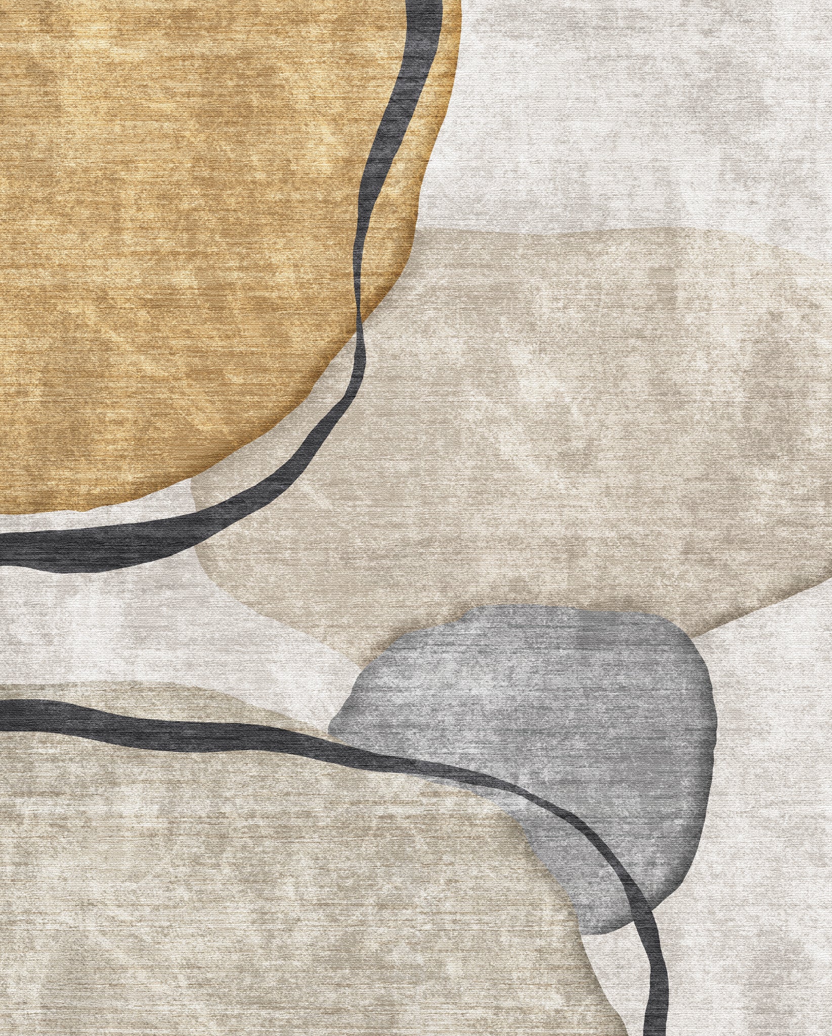 Gemma Килим с абстрактна форма