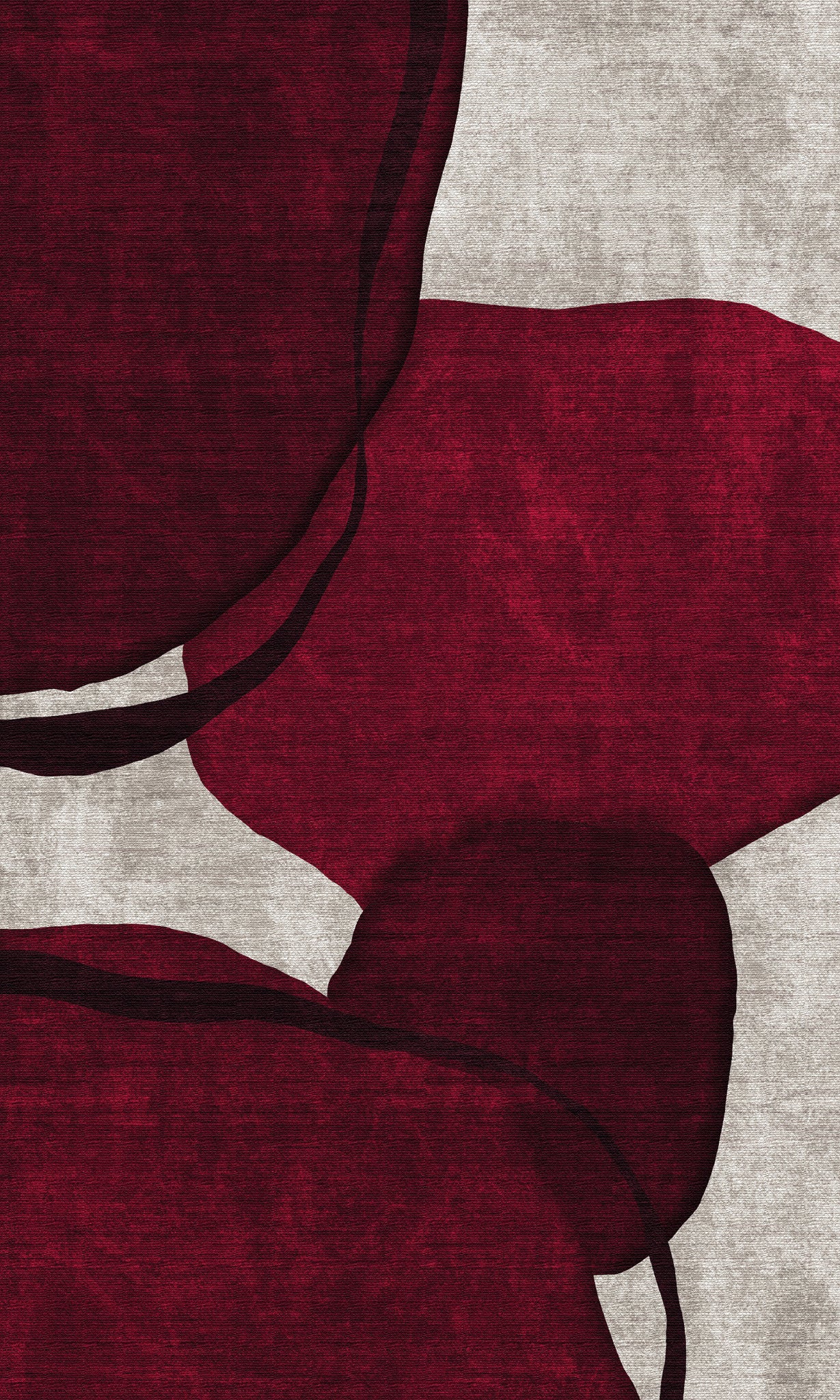 Gemma Килим с абстрактна форма