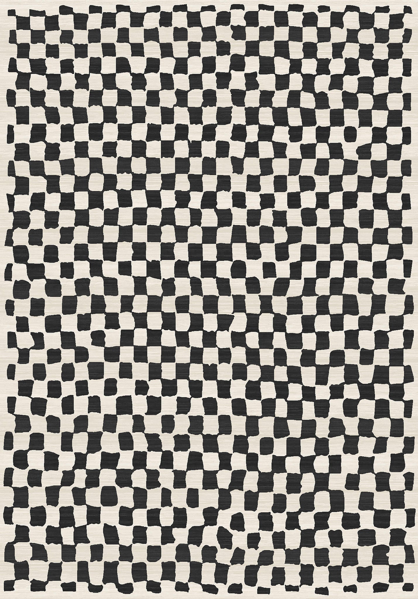 Theo Modern Checkered Pattern Rug