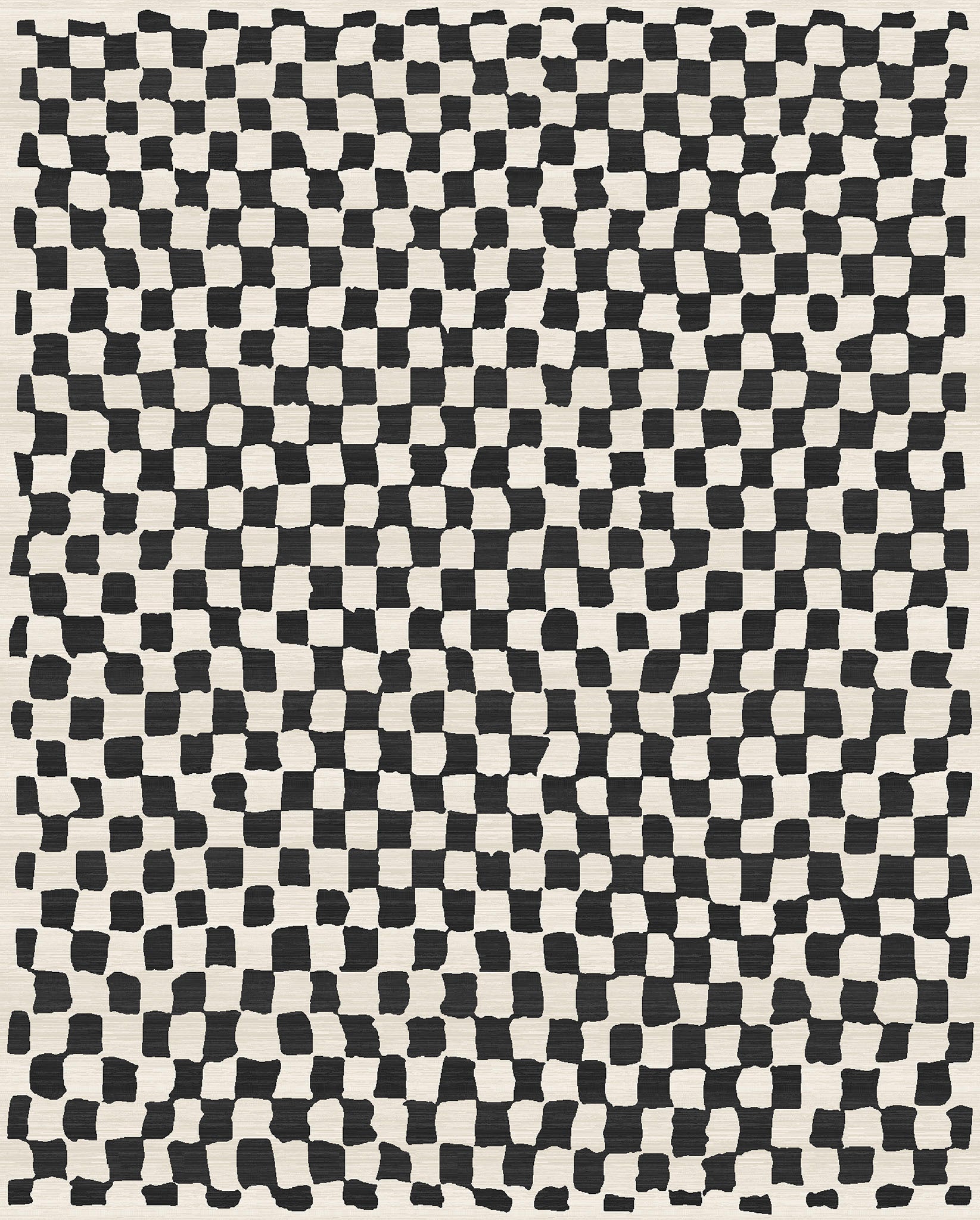 Theo Modern Checkered Pattern Rug