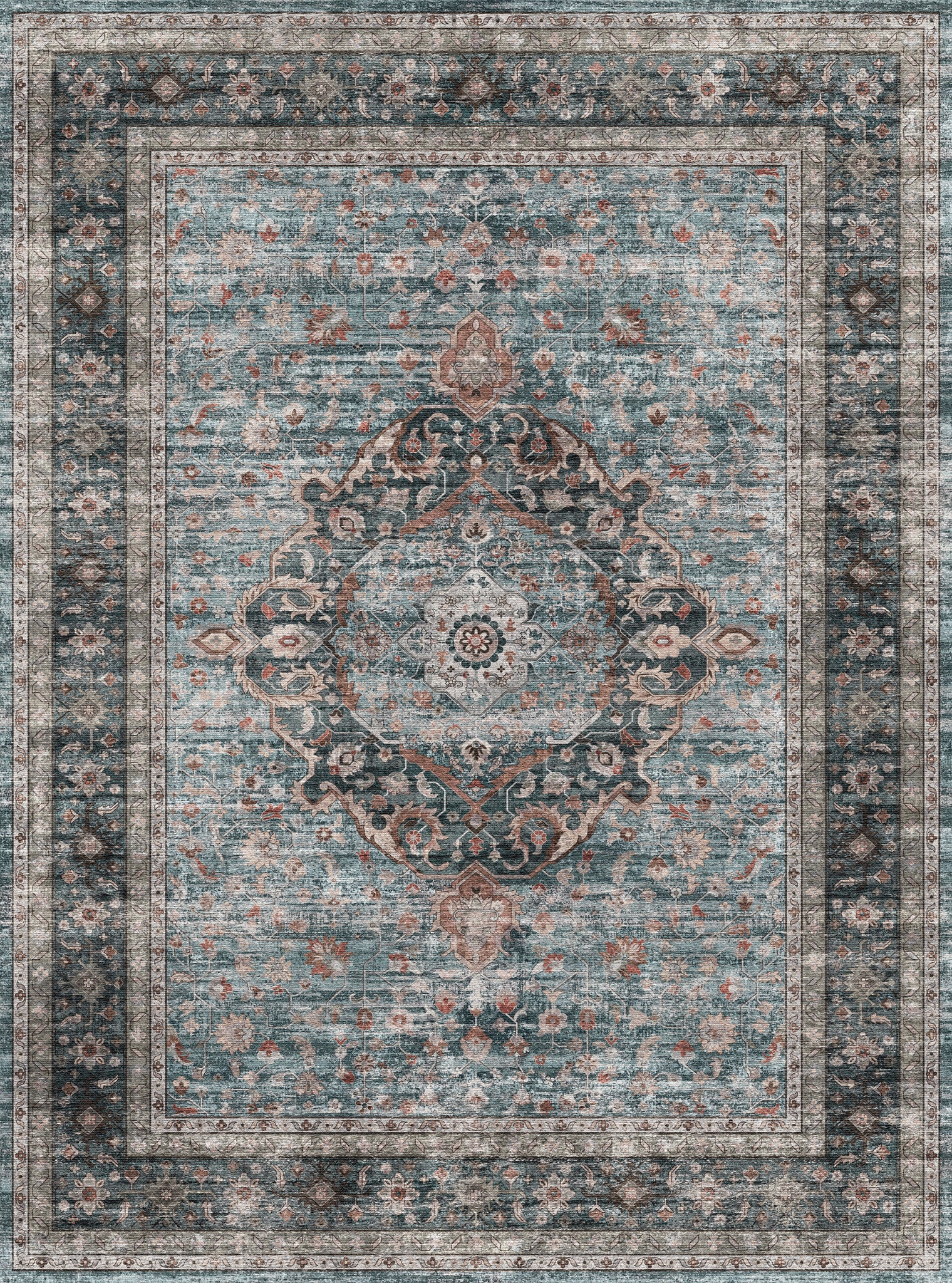 Leona Perski dywan z medalionem