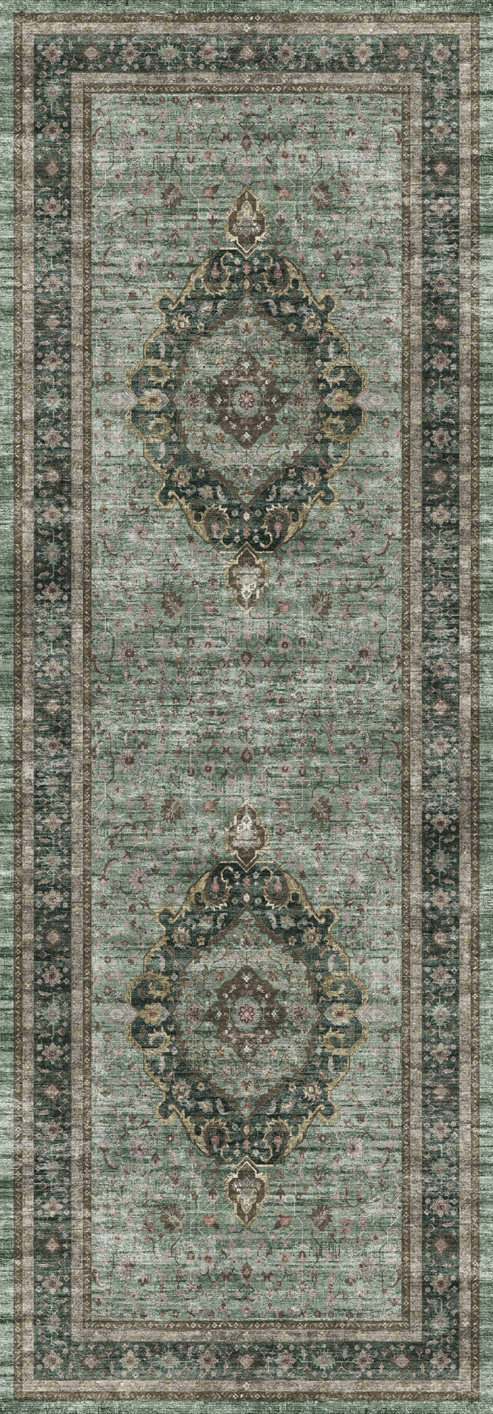 Leona Perski dywan z medalionem