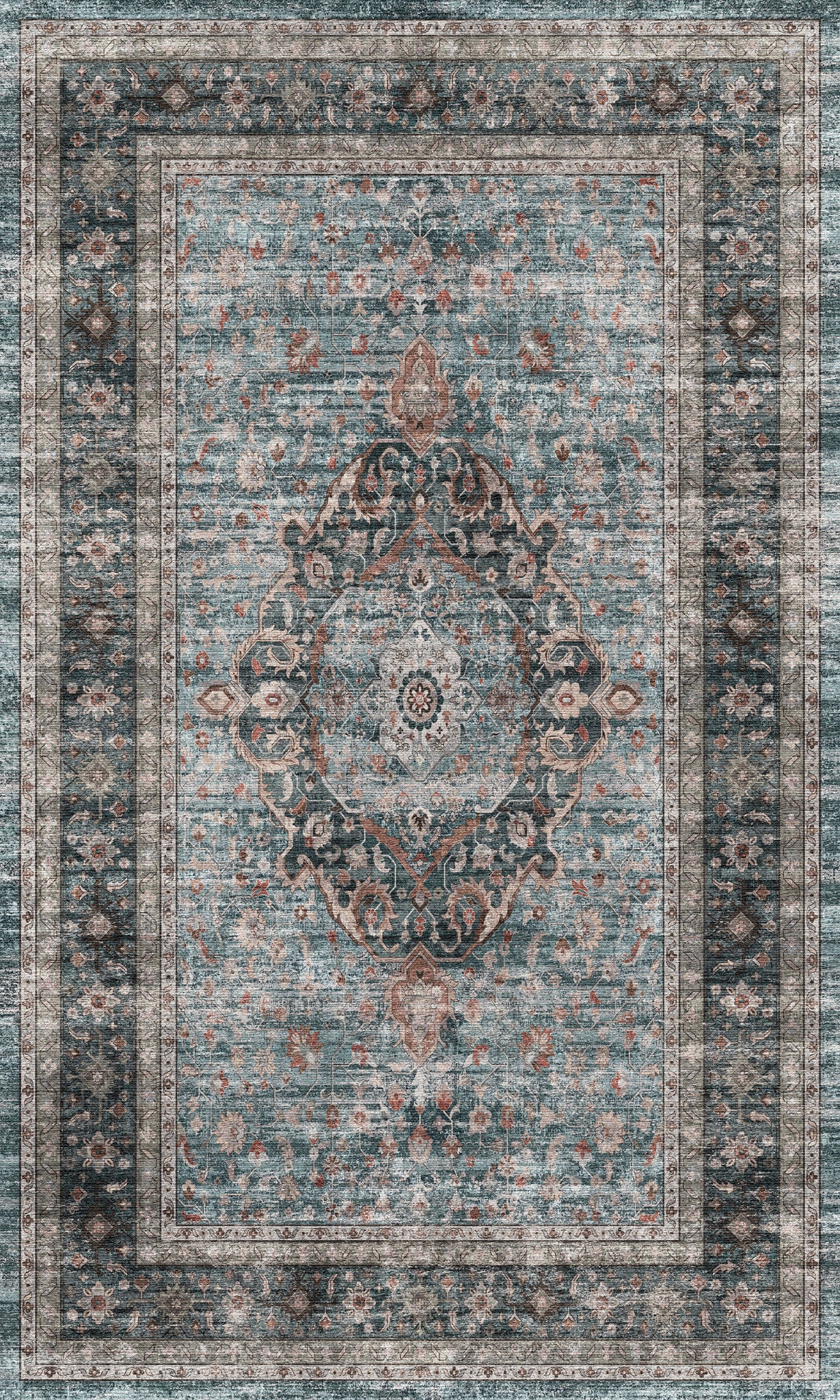 Leona Perski dywan z medalionem