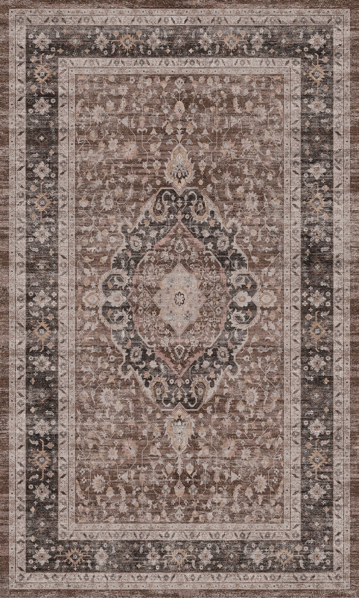 Leona Perski dywan z medalionem