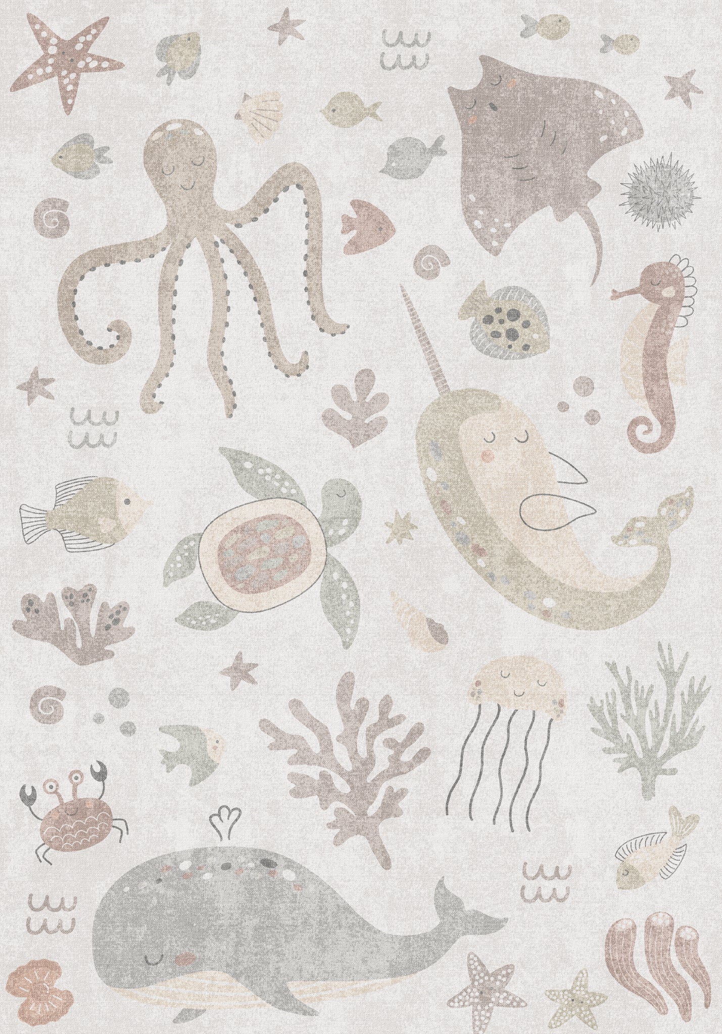 Jamie Ocean Adventure Kids Rug