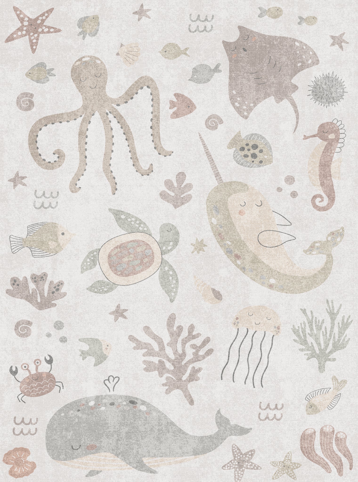 Jamie Ocean Adventure Kids Rug