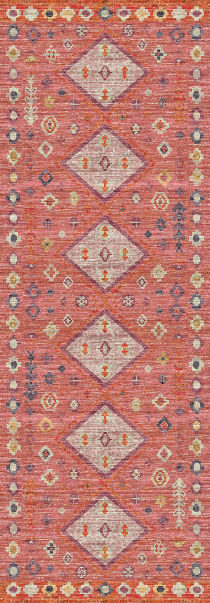 Amani Modern Boho Diamond Rug
