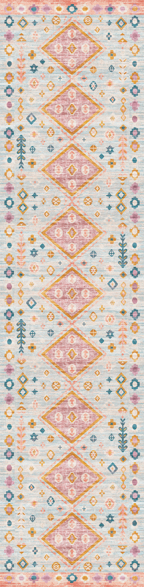 Amani Modern Boho Diamond Rug