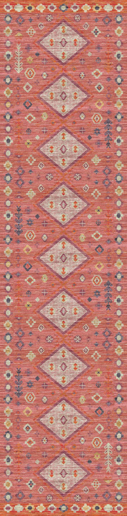 Amani Modern Boho Diamond Rug