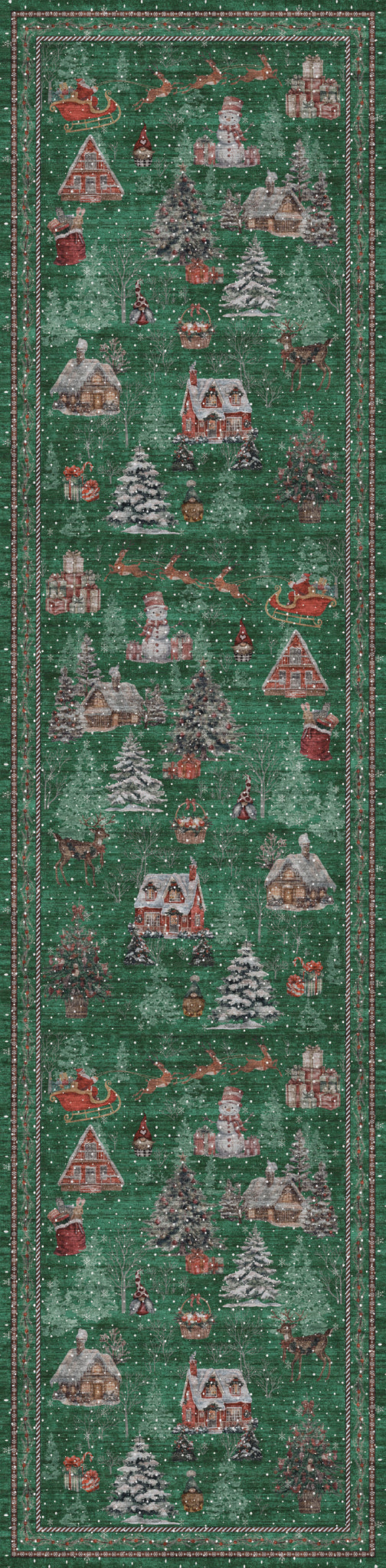 Merry Килим за коледно село