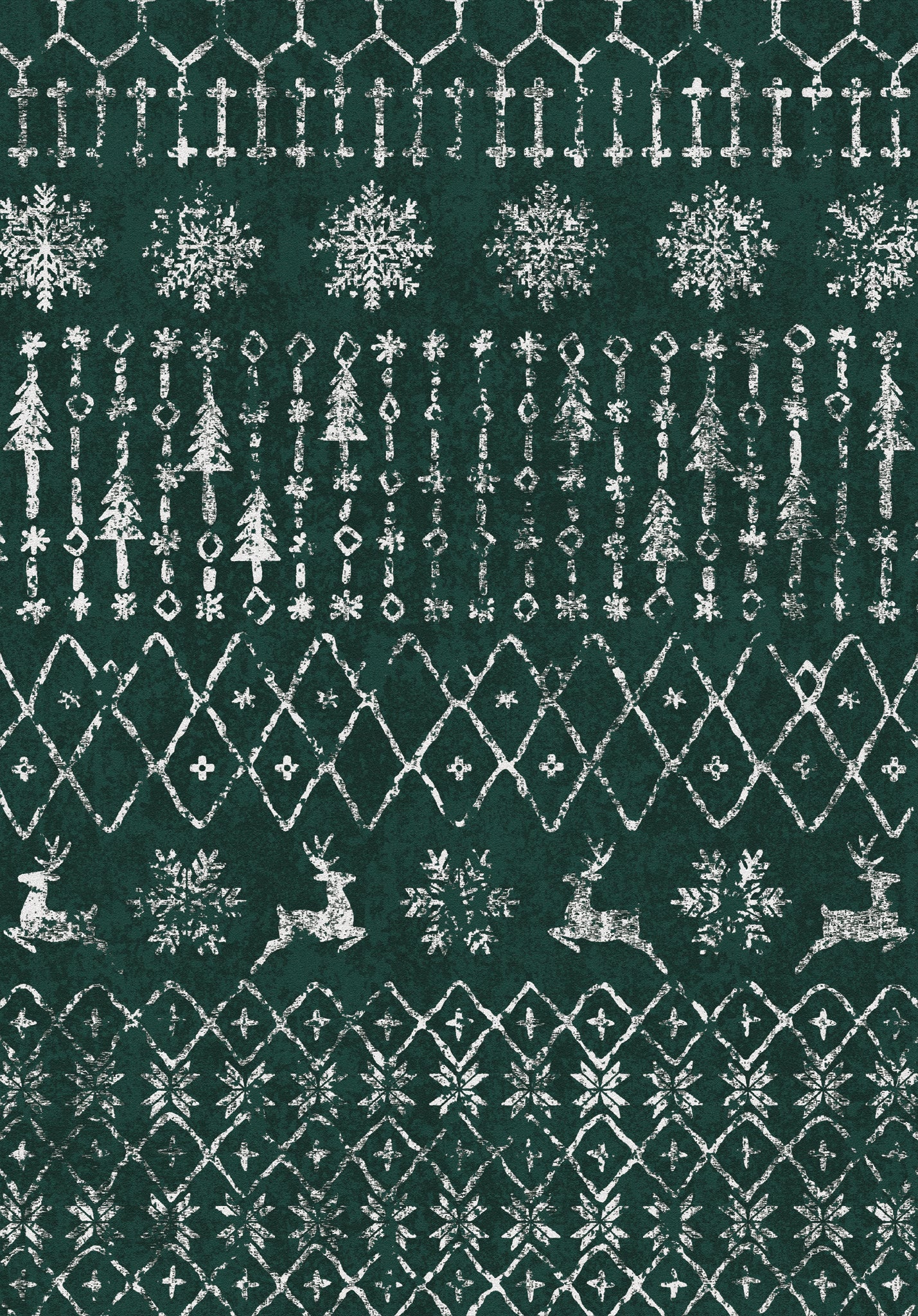 Elsie Килим с коледен модел