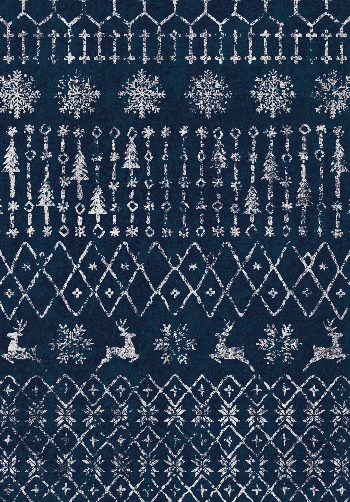 Elsie Килим с коледен модел