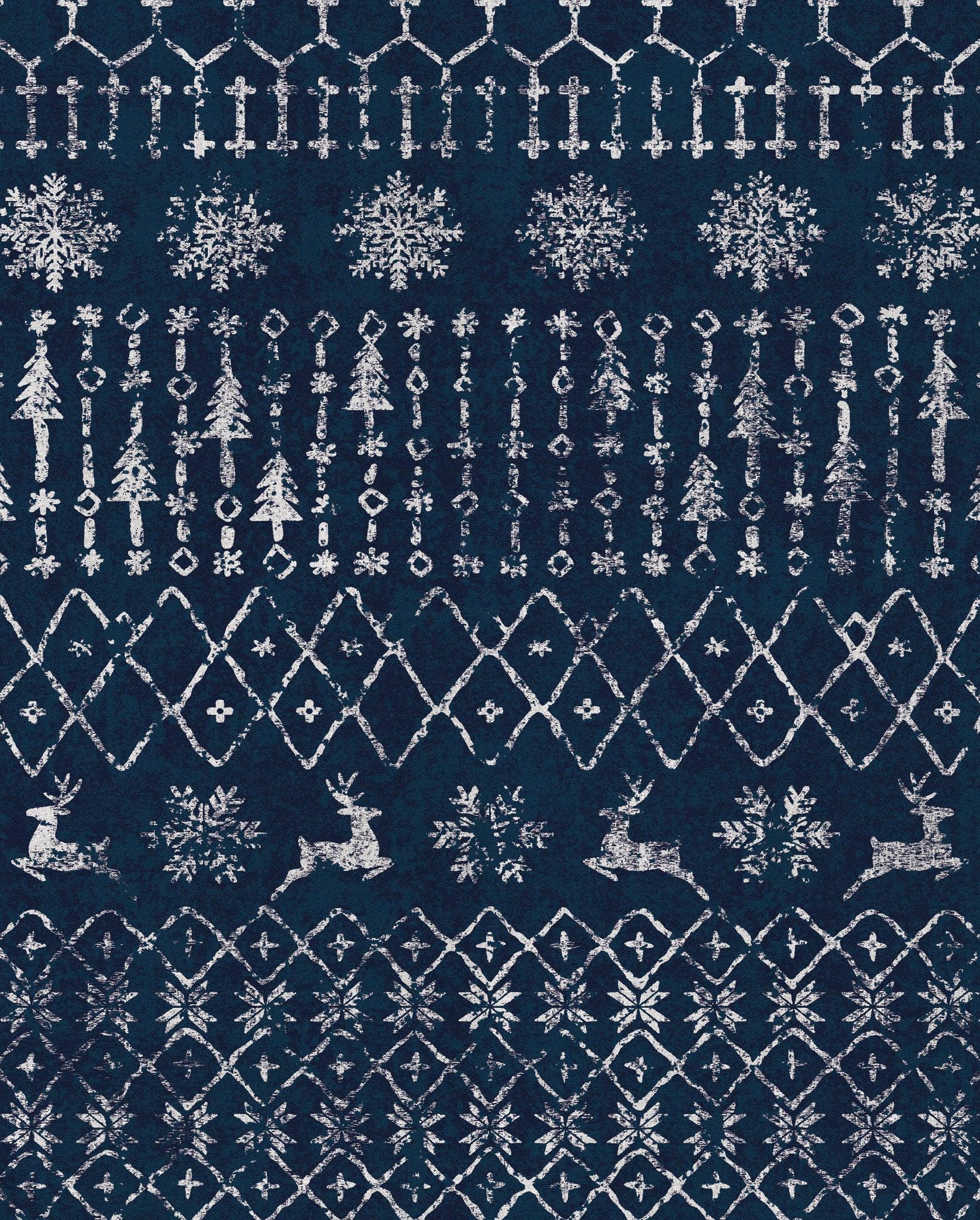 Elsie Килим с коледен модел