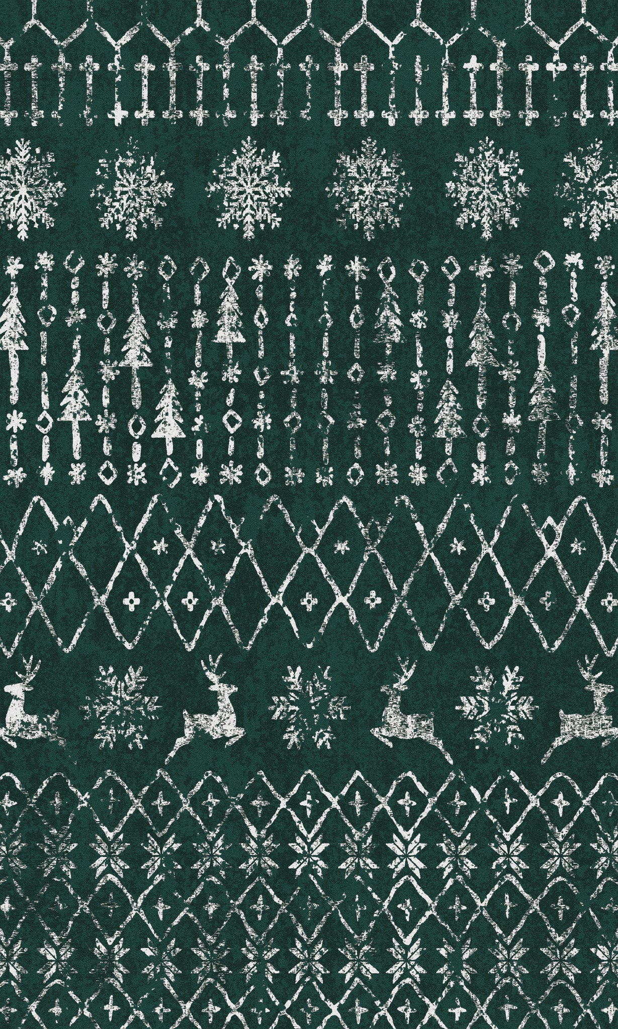 Elsie Килим с коледен модел