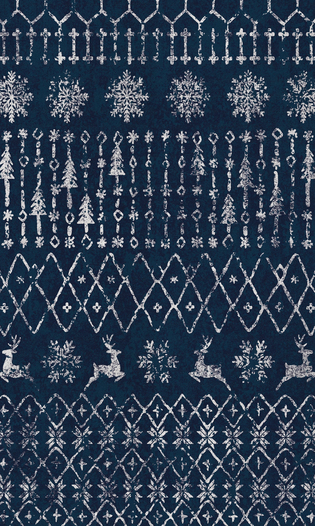 Elsie Килим с коледен модел