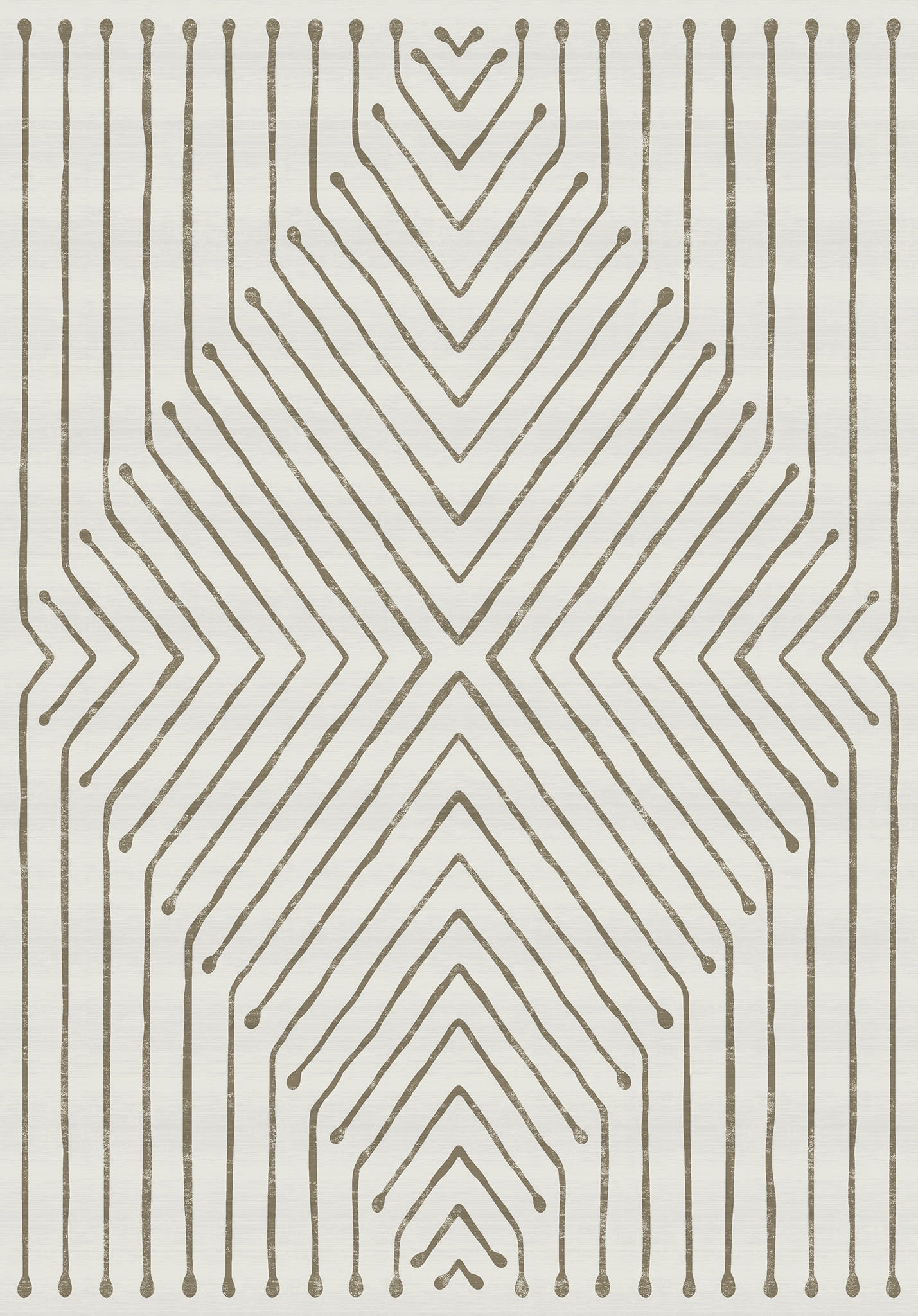 Aira Geometric Line Pattern Rug