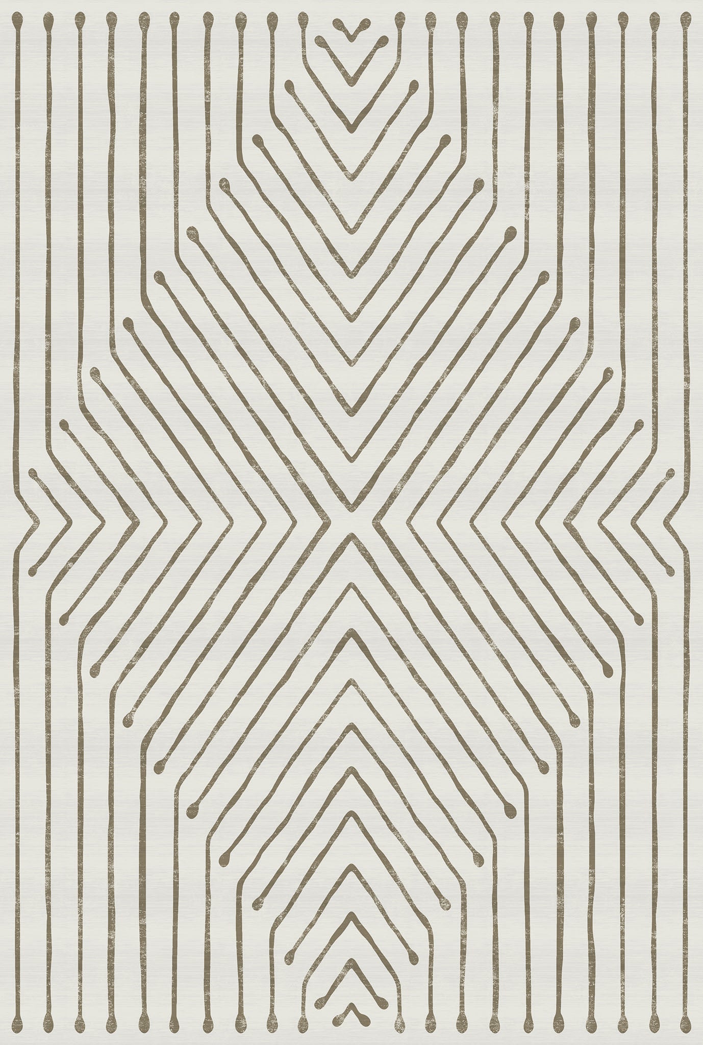 Aira Geometric Line Pattern Rug