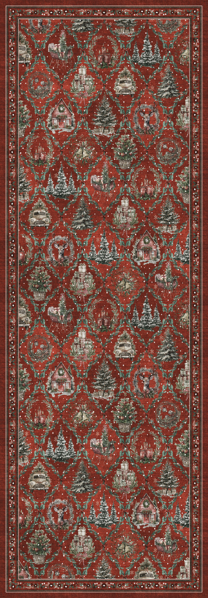 Jovie Коледен килим за къщички