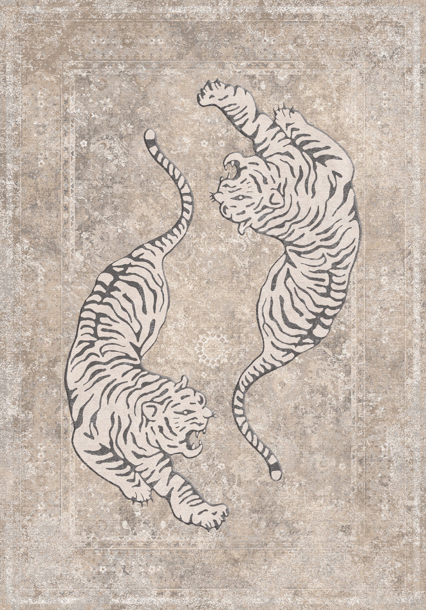 Zendaya Majestic Tigers Rug