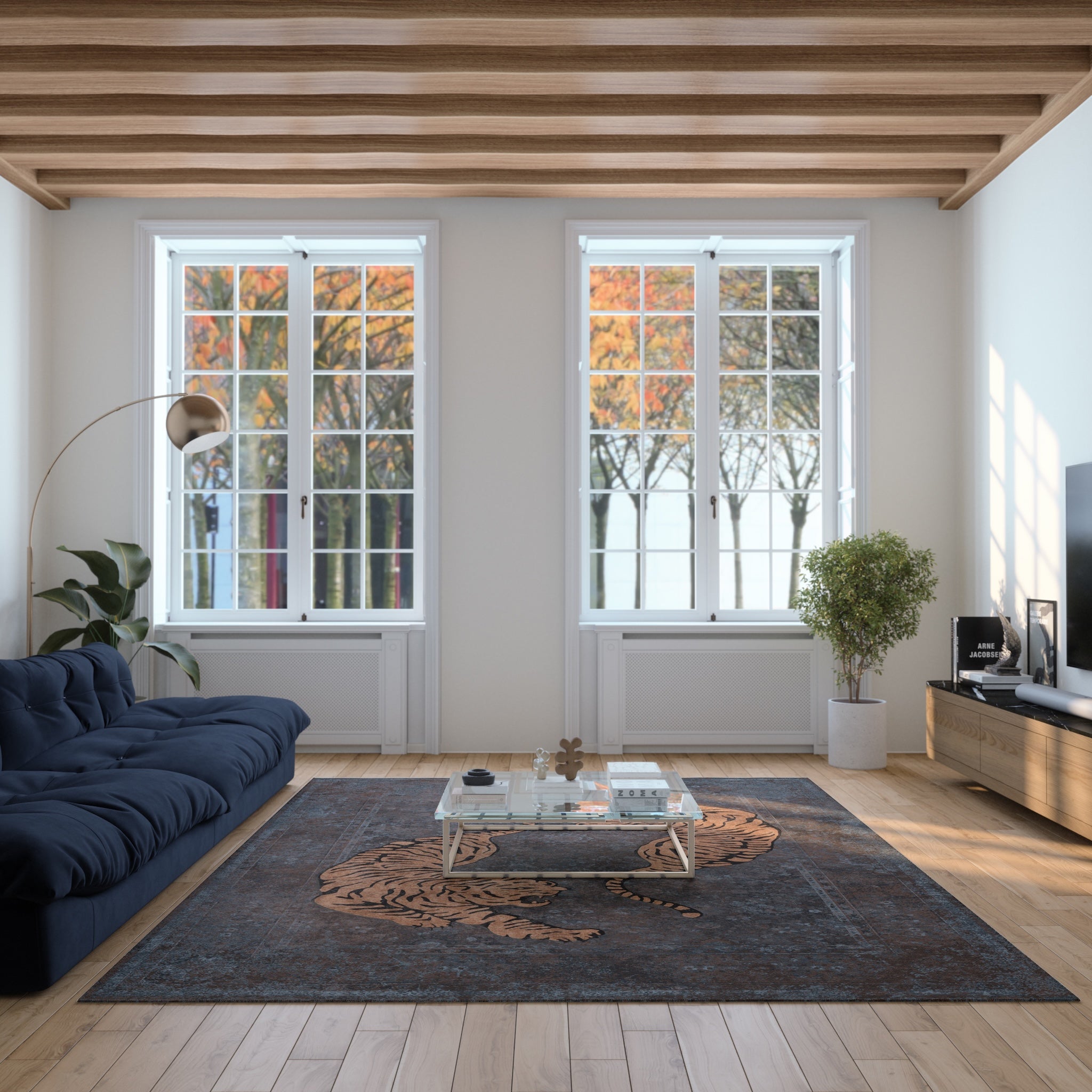 Zendaya Majestic Tigers Rug